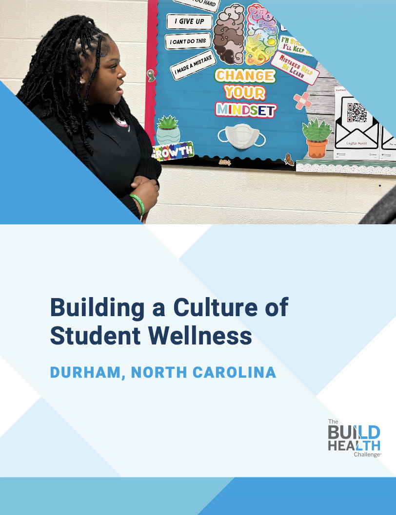 Cover of BUILD report. 